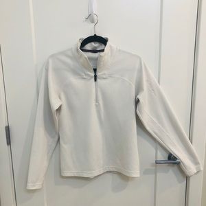 Salomon Women’s White Quarter-Zip Pullover